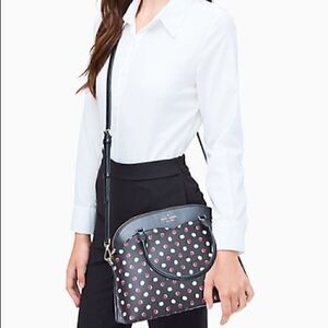 KATE SPADE payton fiesta dot medium dome satchel